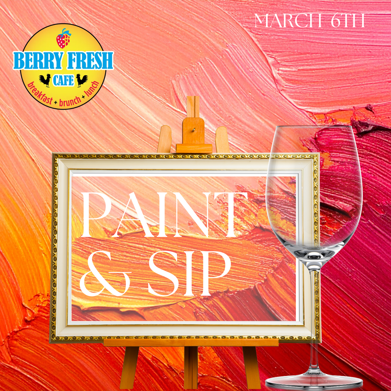Event Cancelled: Networking Sip And Paint | March 6th